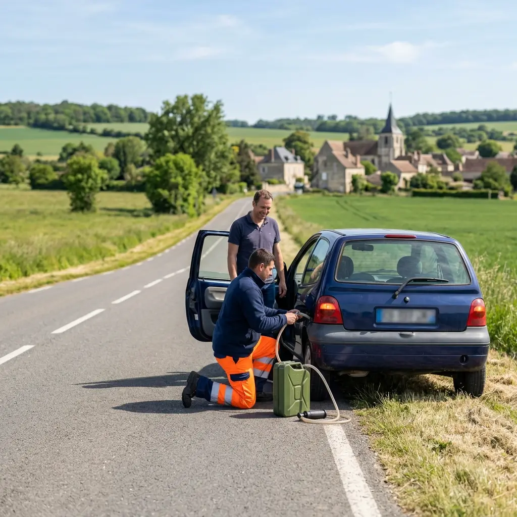 Dépannage panne d'essence Magny-en-Vexin (95420)