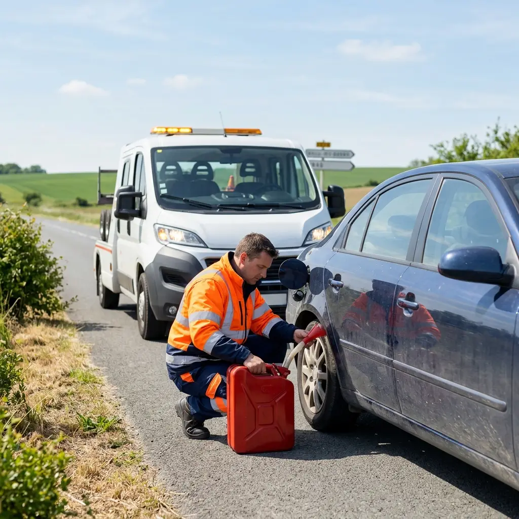Comment réagir correctement lors d'une panne de carburant