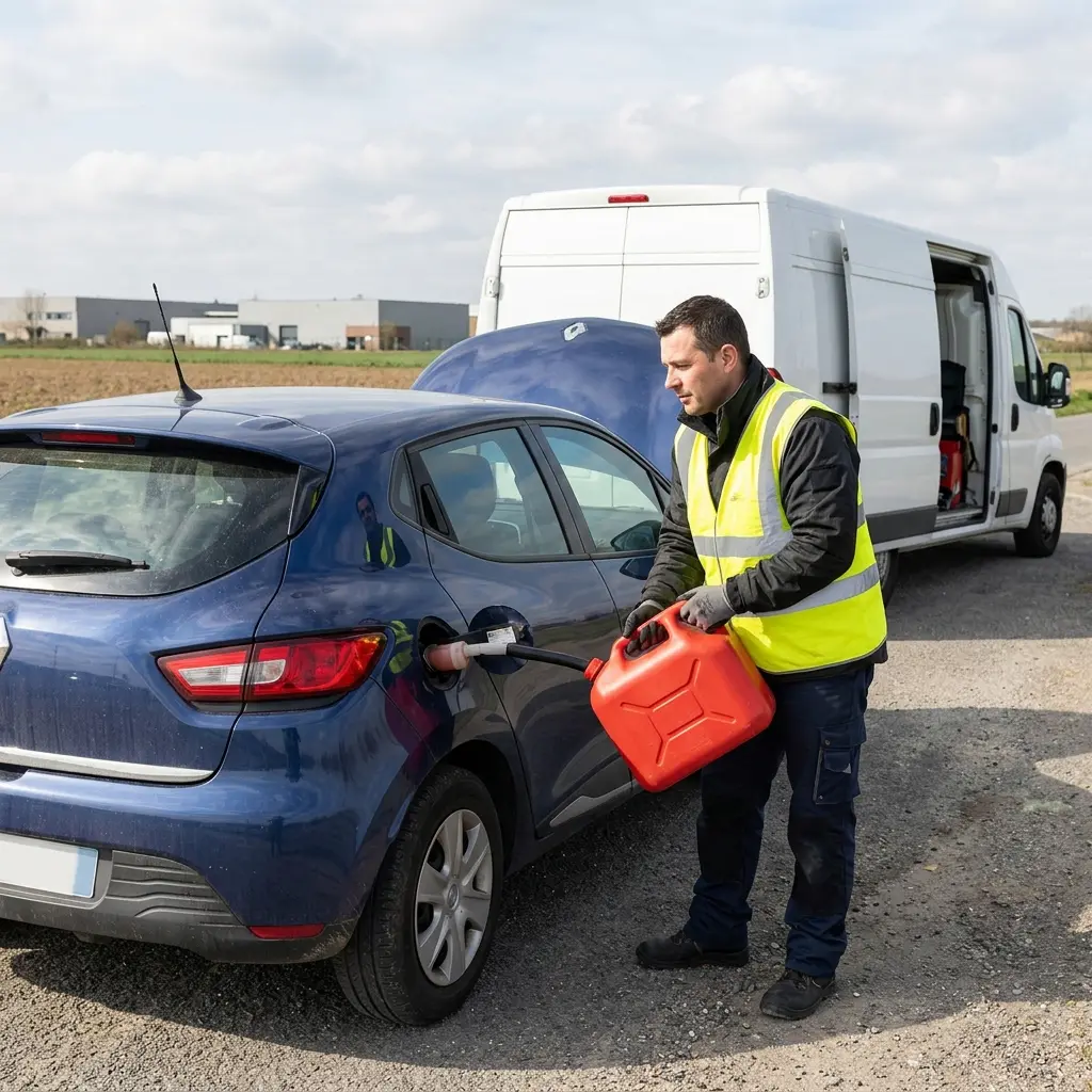 Dépannage panne d'essence Vémars (95470)
