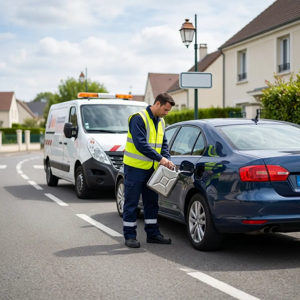 Les gestes de sécurité en attendant le dépannage panne d'essence
