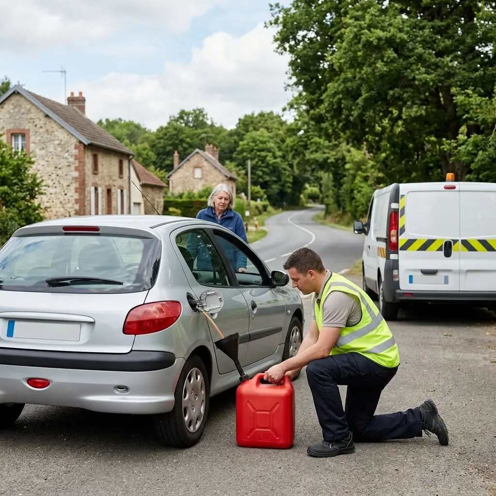 Dépannage panne d'essence Bouffémont (95570)
