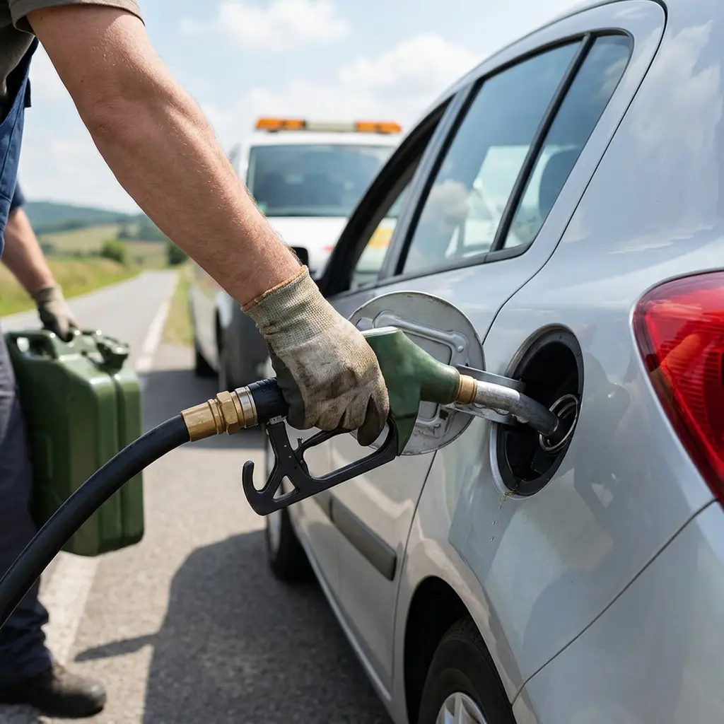 Comment réagir correctement lors d'une panne de carburant