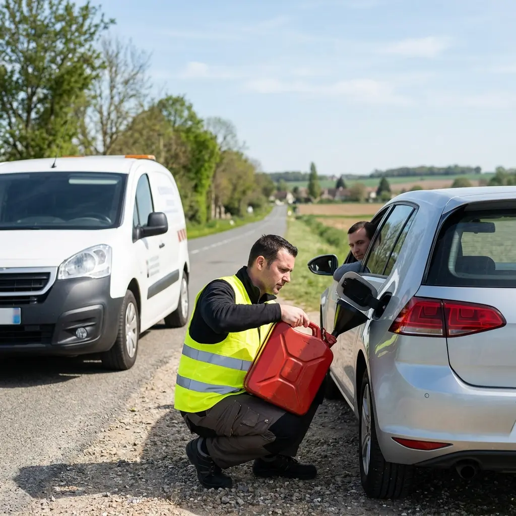 Dépannage panne d'essence Chars (95750)