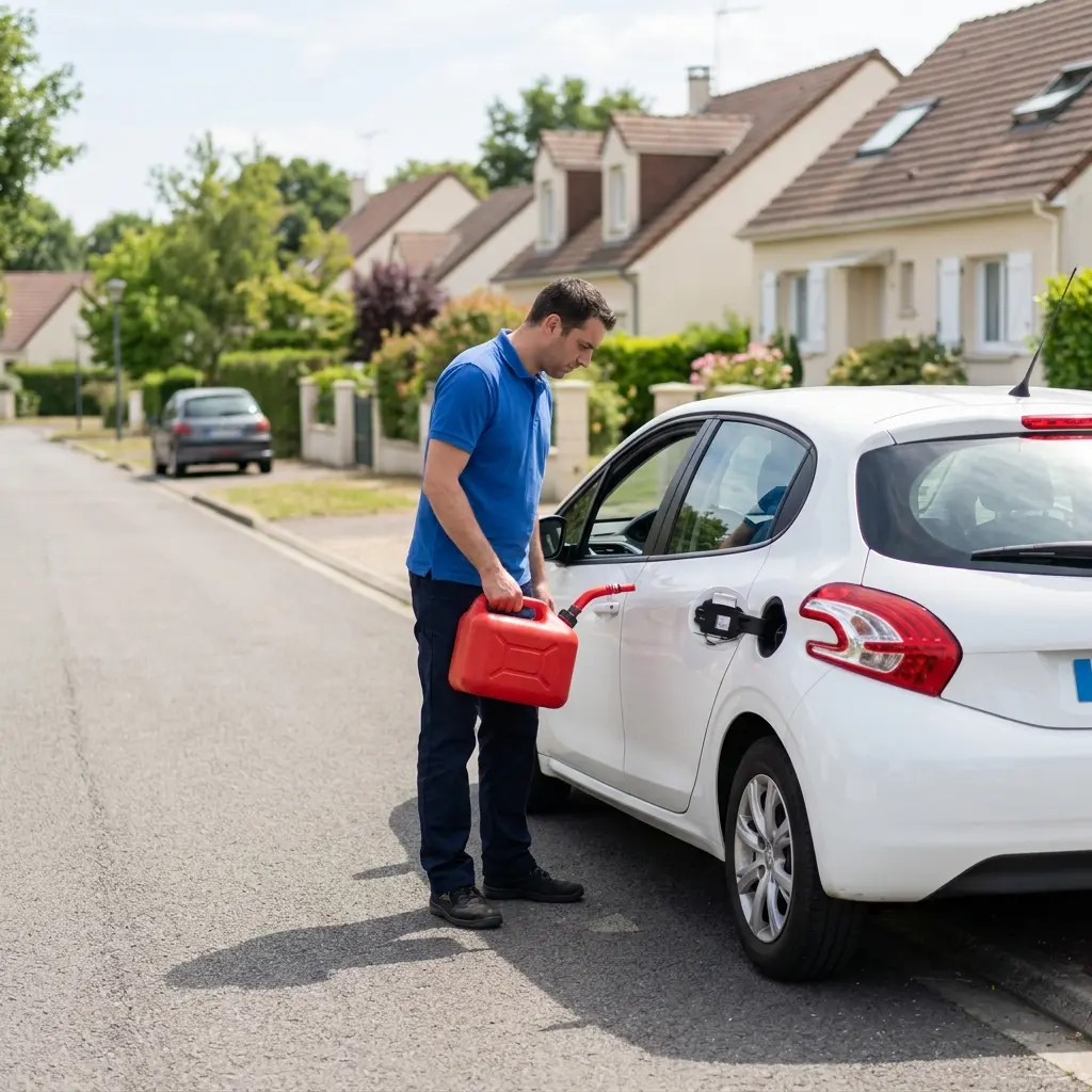 Les bons gestes à adopter lors d'une panne sèche à Courdimanche