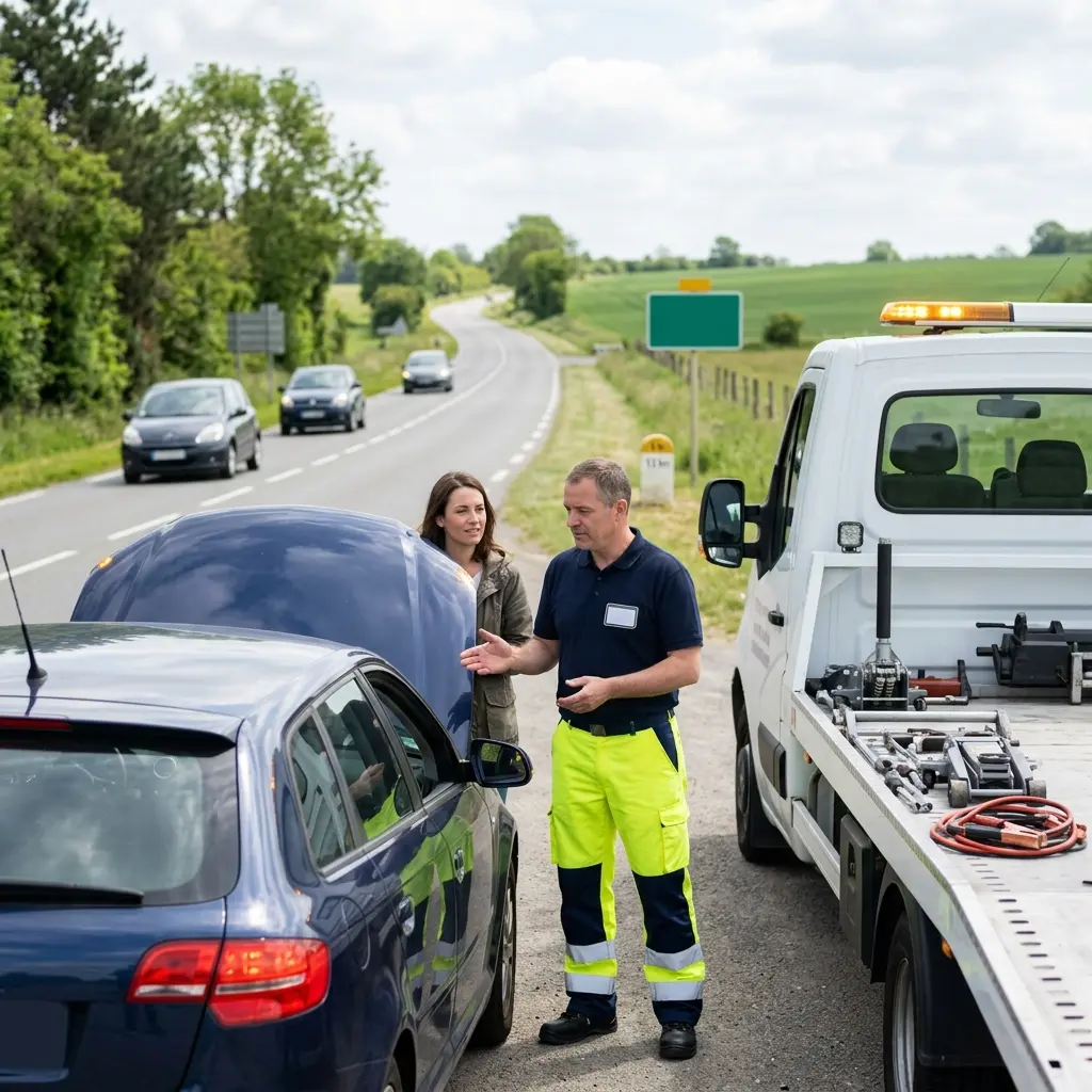 Pannes les plus fréquentes rencontrées par les automobilistes dans l'Oise