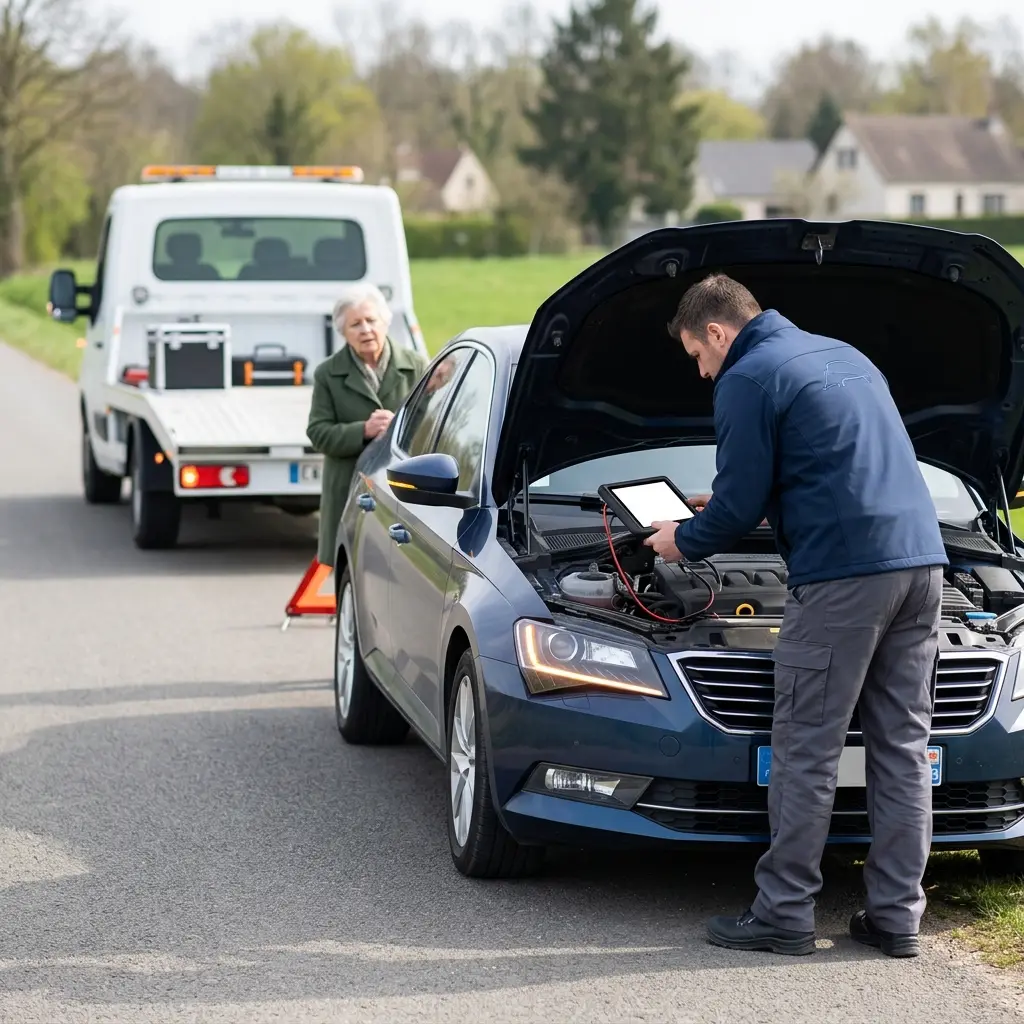 Comment réagir correctement face à une panne automobile
