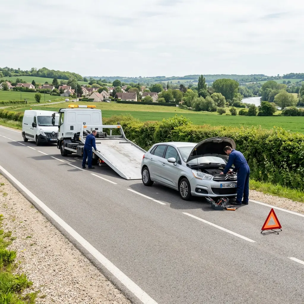 Pourquoi nous choisir comme dépanneur voiture à Montataire