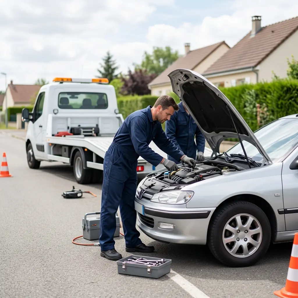 Précautions lors d'un dépannage auto