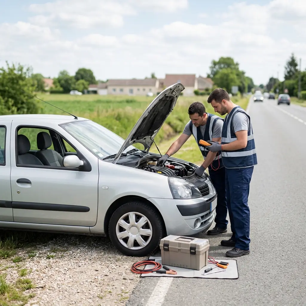 Une expertise technique sur place