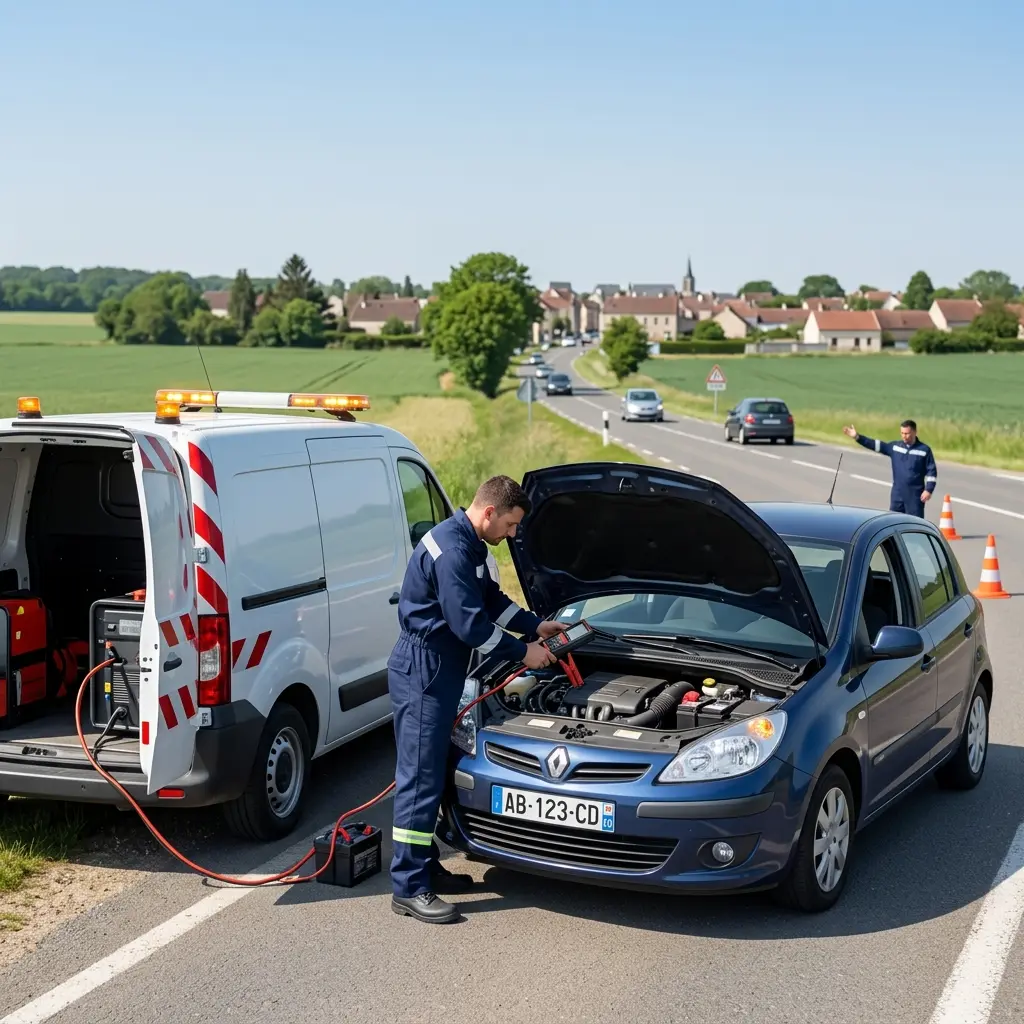 Précautions en cas d'urgence automobile