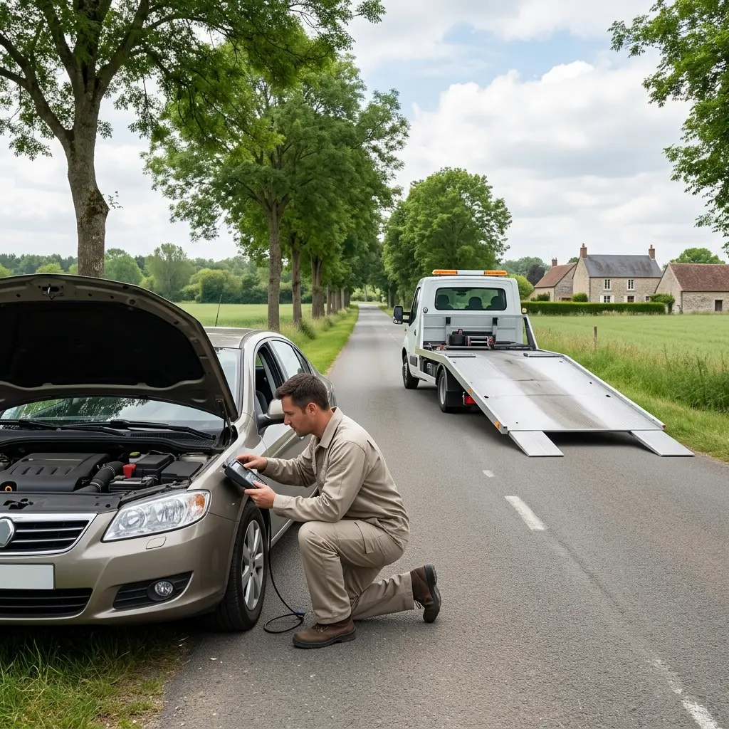 Dépanneur voiture Andeville (60570)