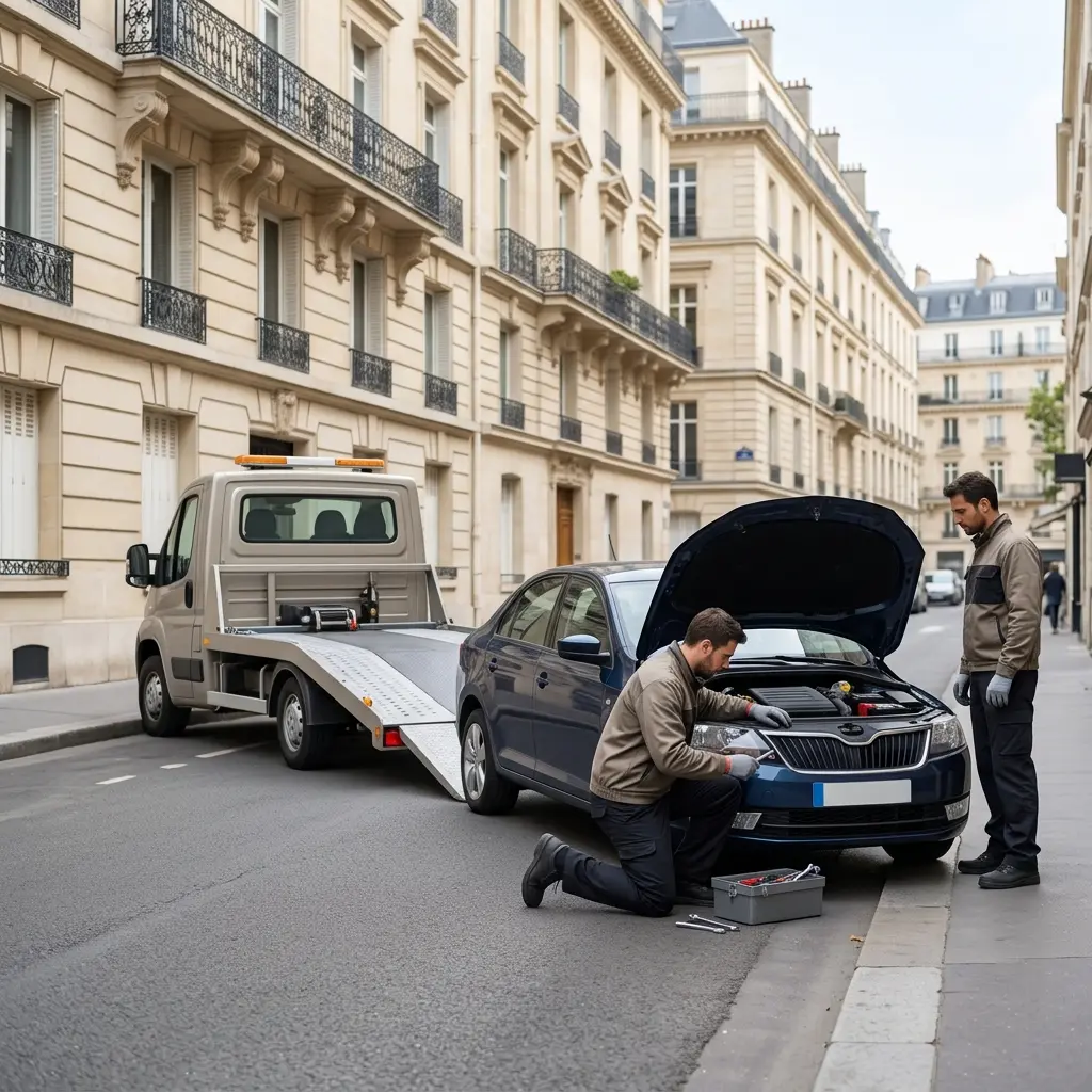 Dépanneur voiture Paris 7 (75007)