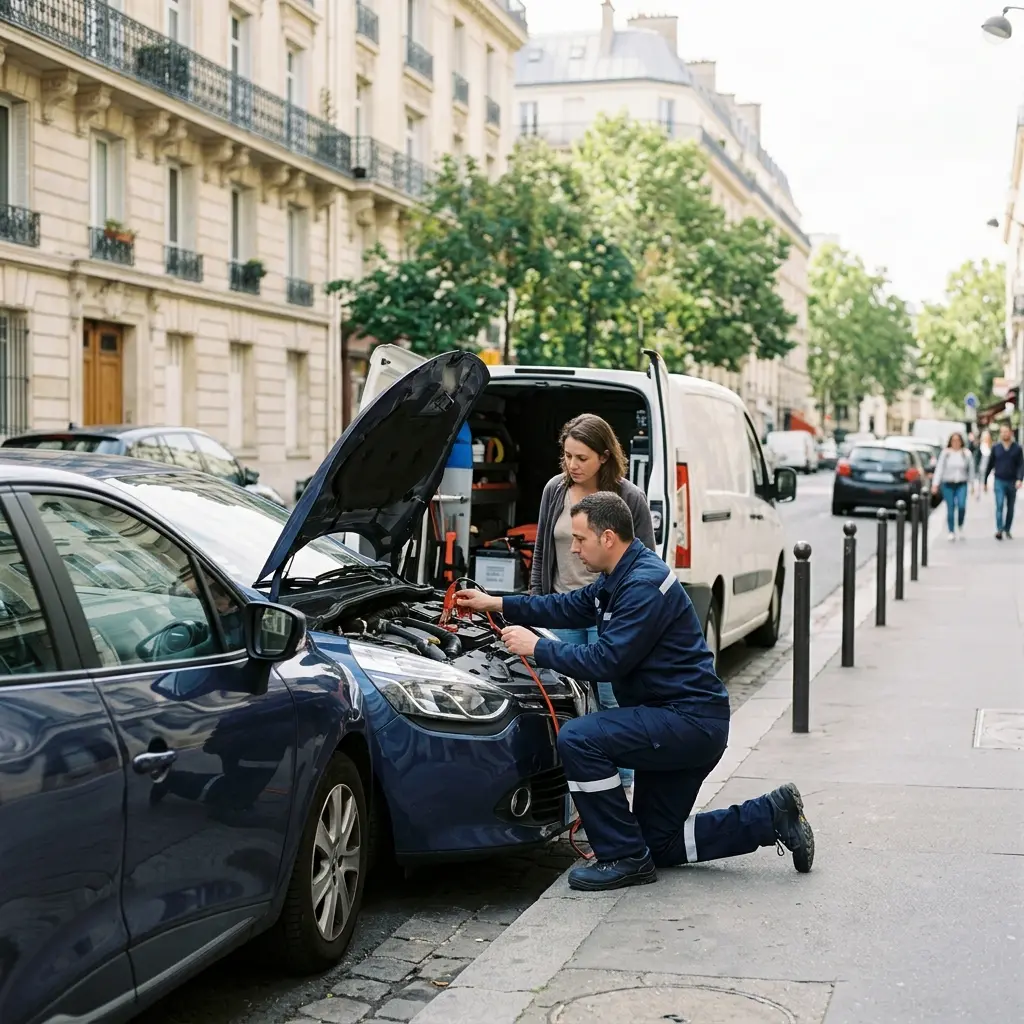 Dépanneur voiture Paris 20 (75020)