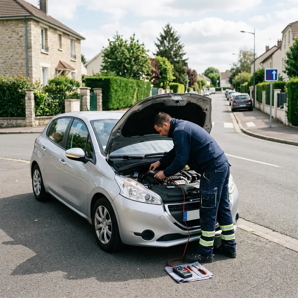 Une expertise technique sur place