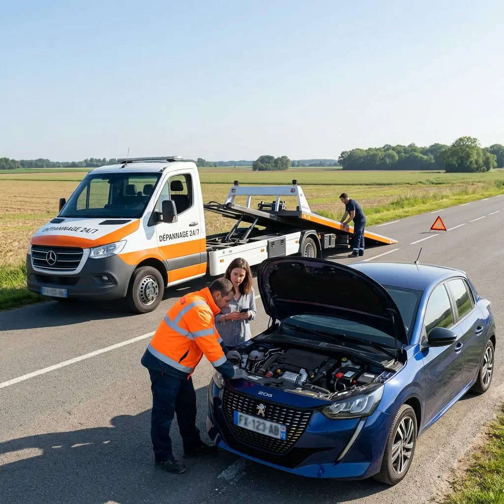 Une assistance routière disponible pour votre tranquillité