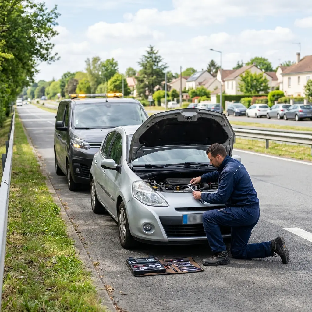 Voilà pourquoi notre service de dépannage auto est le meilleur à Montévrain