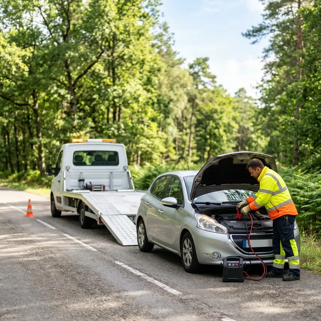 Les bons gestes à adopter lors d'une panne à Fontainebleau