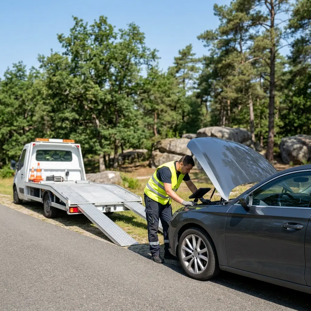 Pourquoi nous choisir pour votre dépanneur voiture à Fontainebleau