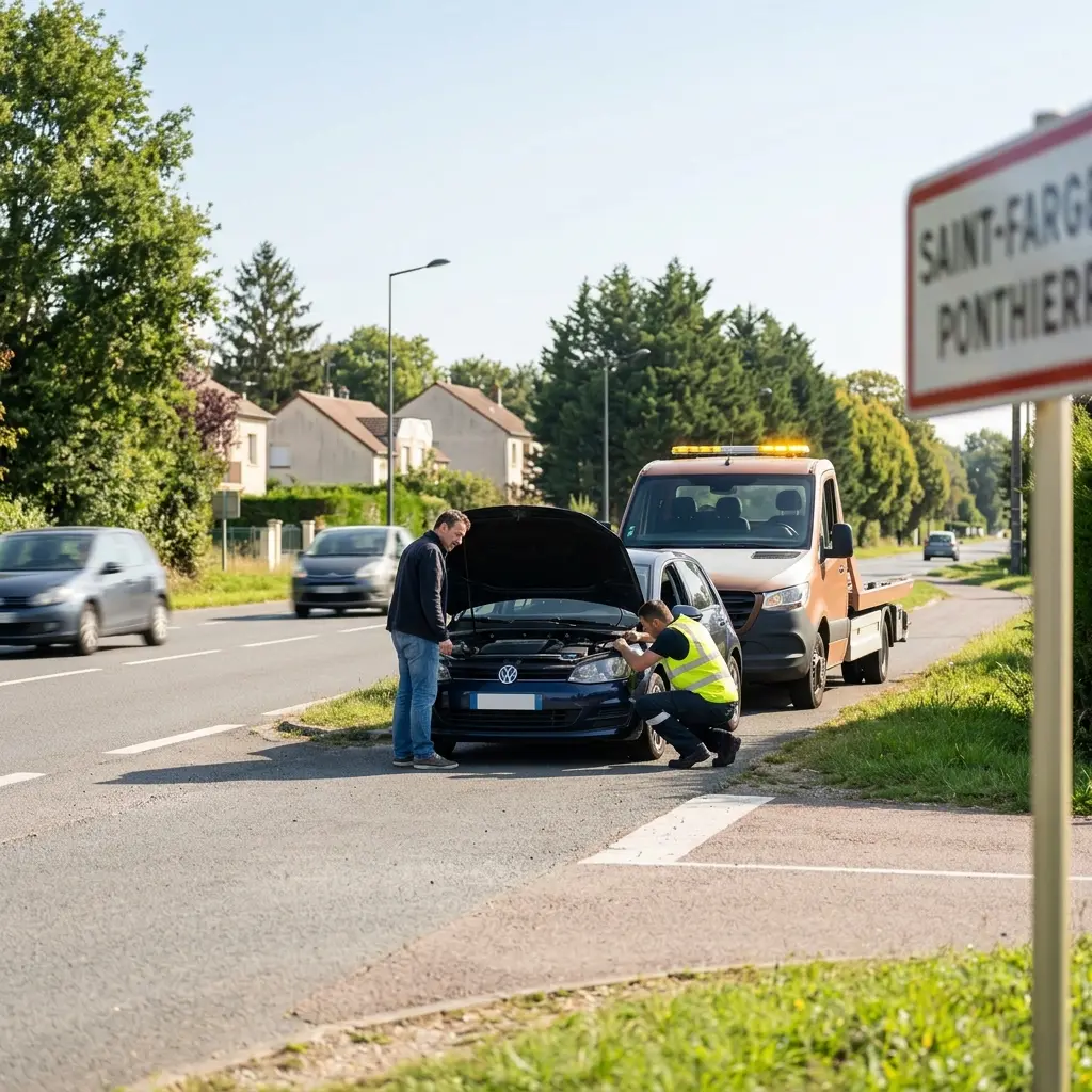 Dépanneur voiture Saint-Fargeau-Ponthierry (77310)