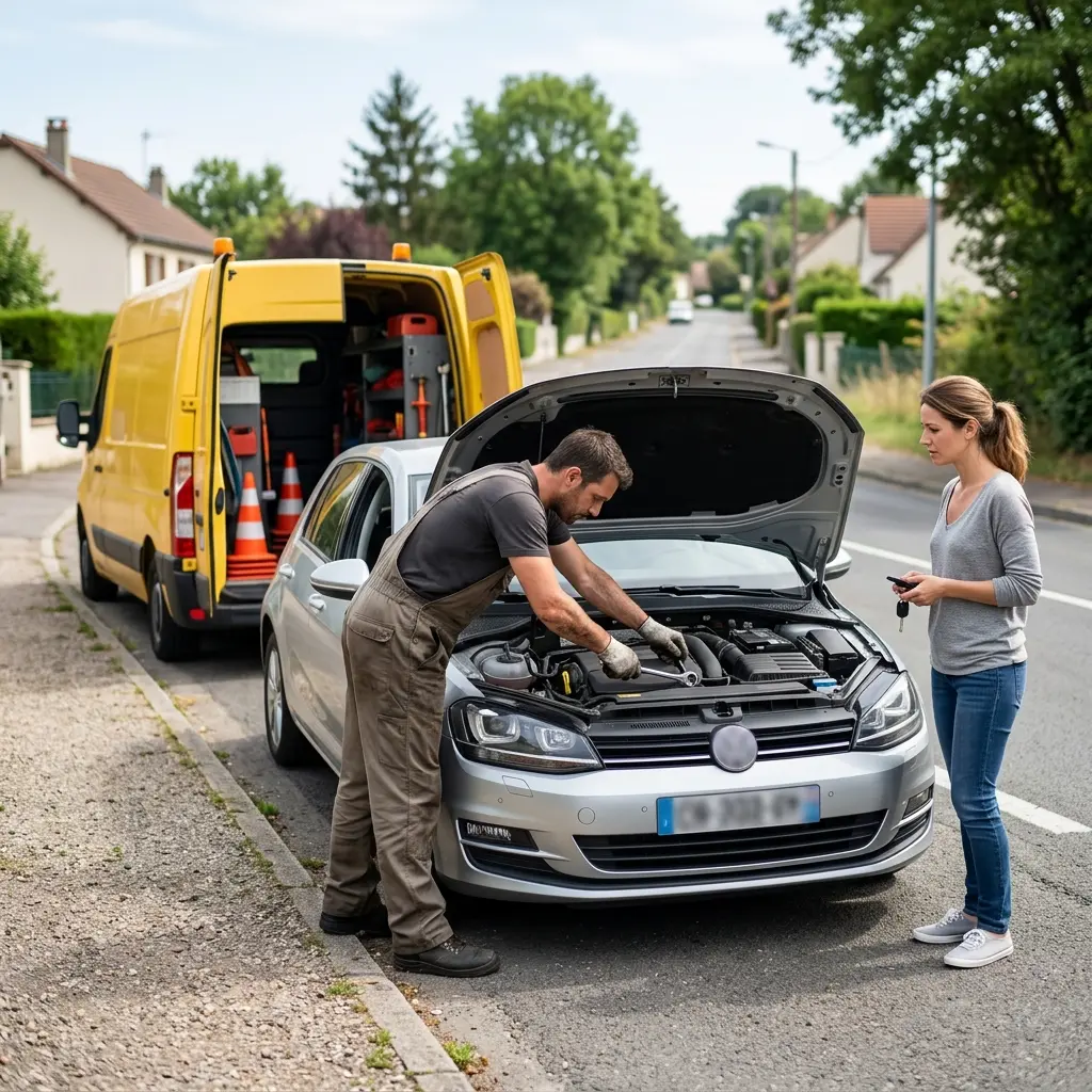 Comment se déroule l’intervention à Montry pour votre dépannage auto ?