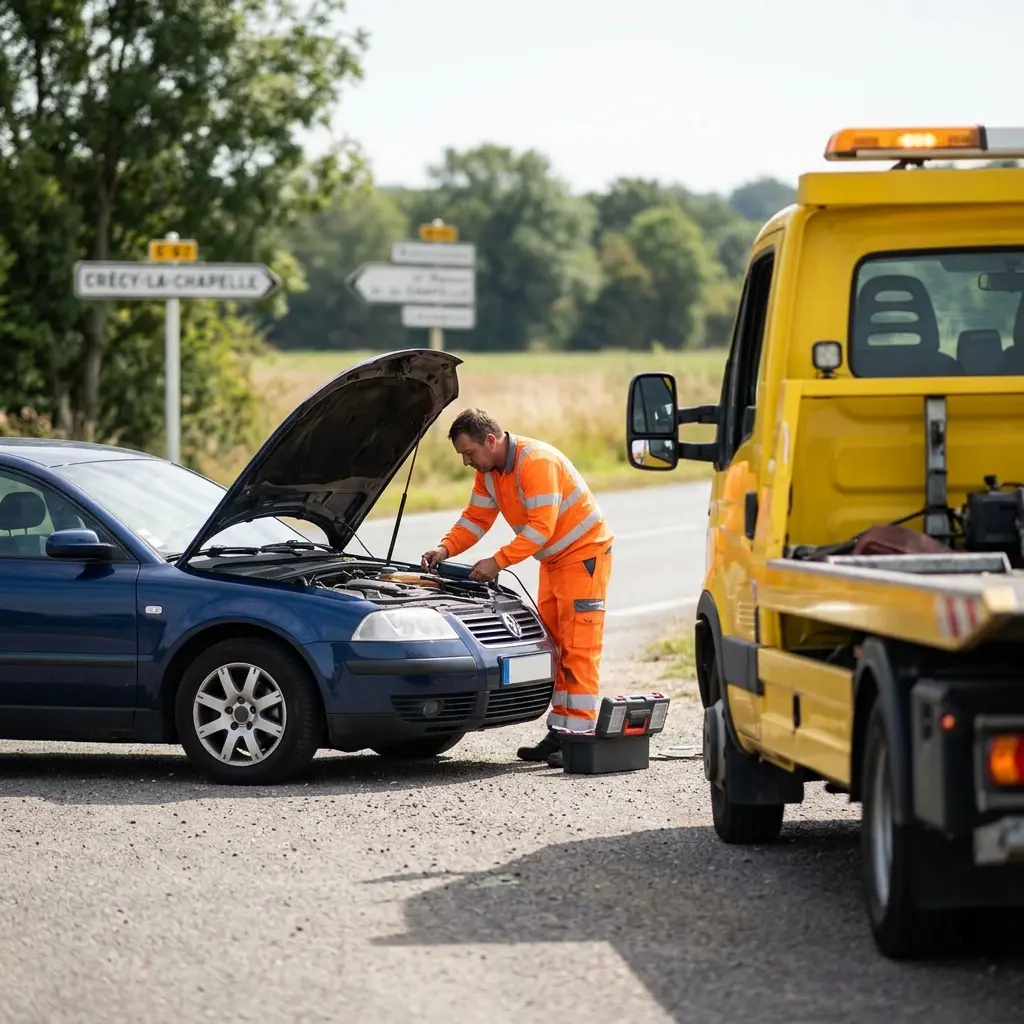 Dépanneur voiture Crécy-la-Chapelle (77580)