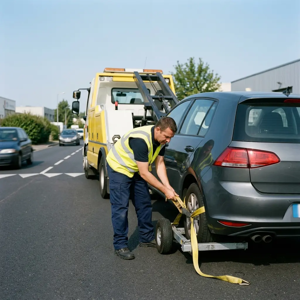 Voici comment nous procédons le jour J pour dépanner votre voiture à Chanteloup-en-Brie
