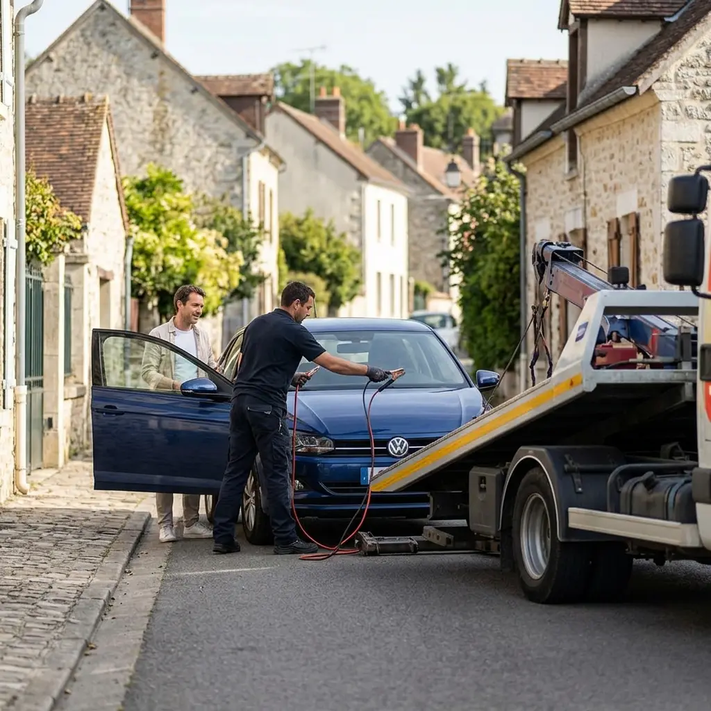 Quelles étapes suivent un dépanneur voiture à Saint‑Mammès ?