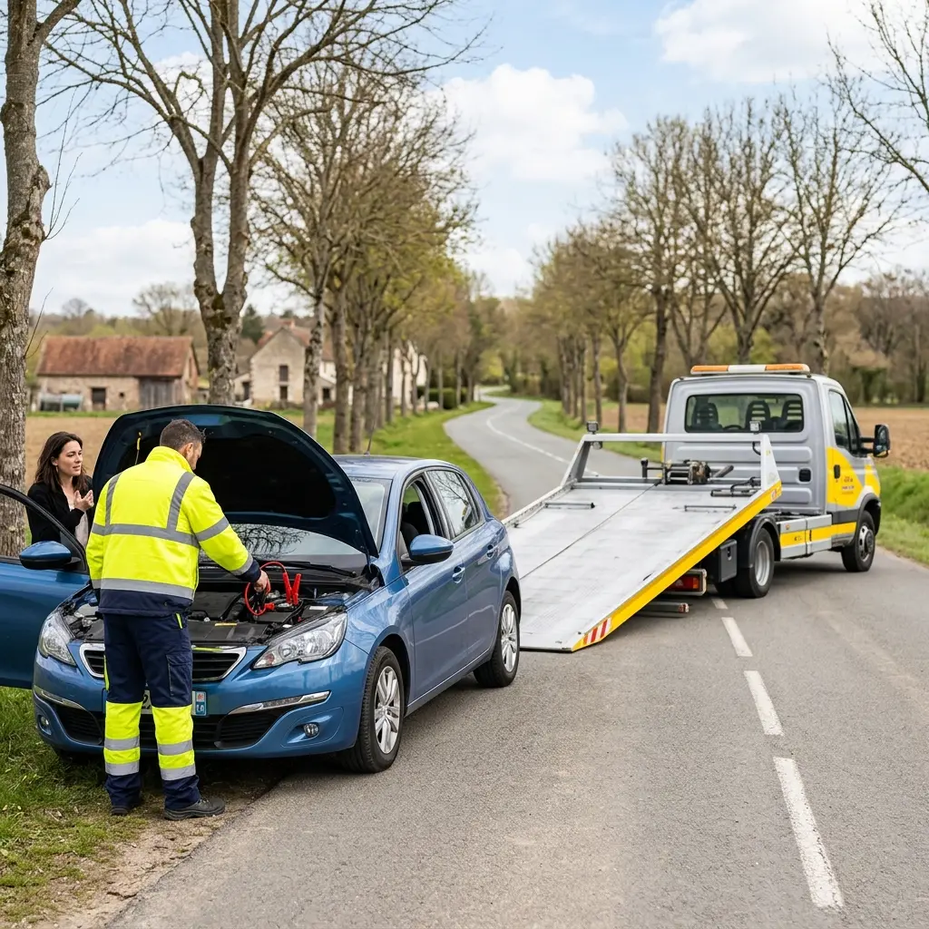 Dépanneur voiture Vernou-la-Celle-sur-Seine (77670)