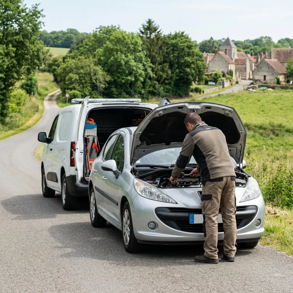 Une expertise technique sur place