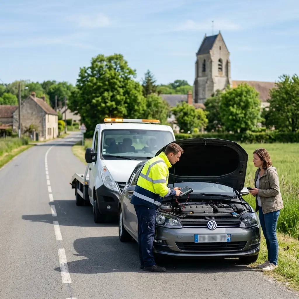 Bons réflexes à adopter si votre voiture tombe en panne à Perthes