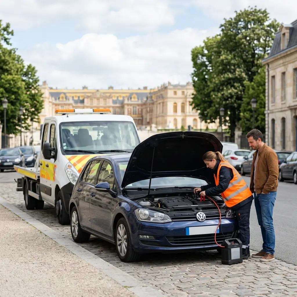 Besoin d'un dépanneur voiture rapide à Versailles ?