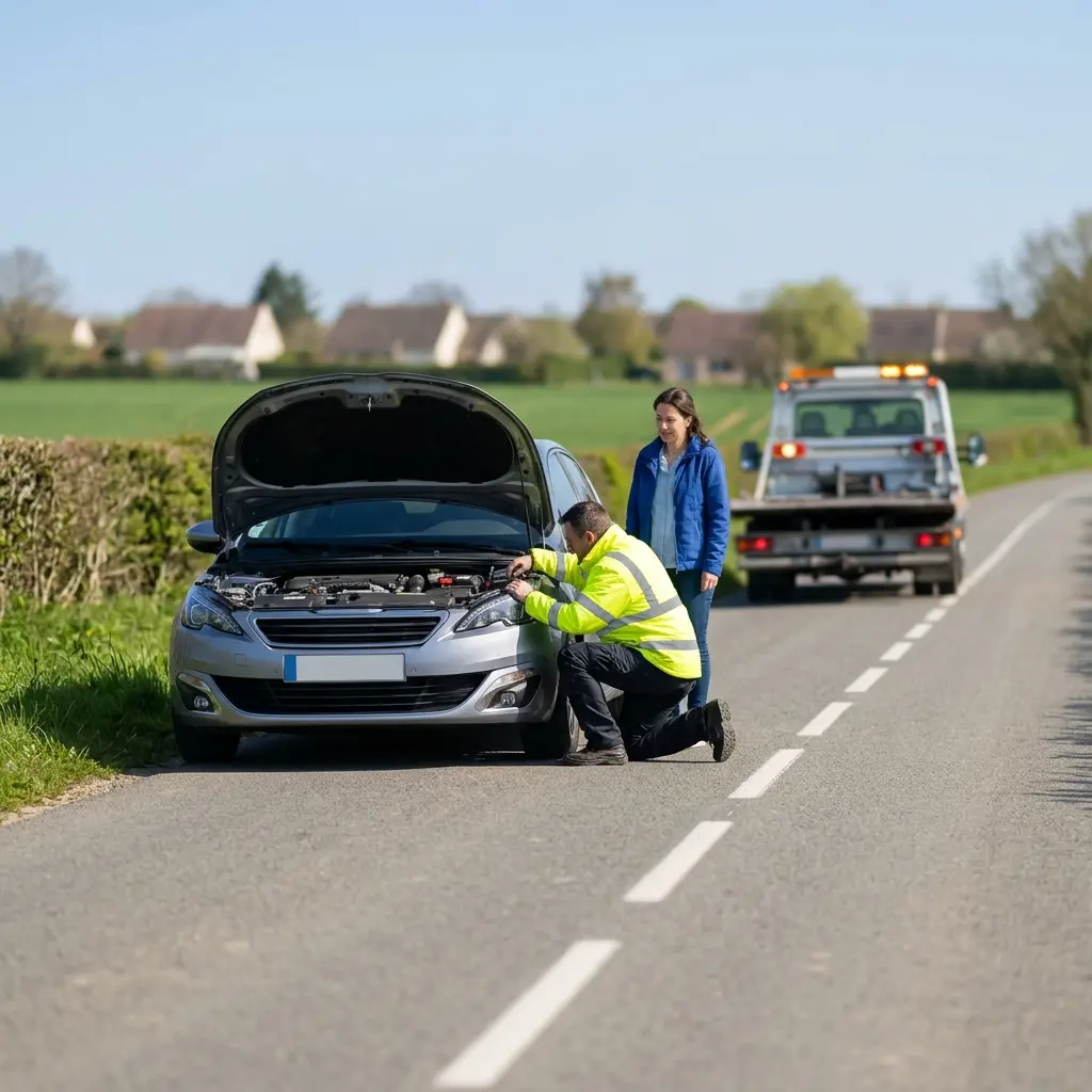 Comment réagir correctement en attendant votre dépanneur voiture