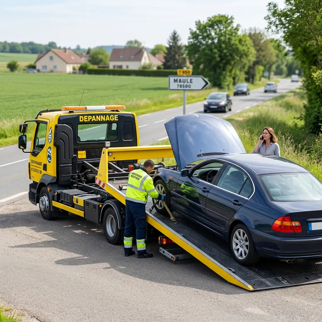 Dépanneur voiture Maule (78580)