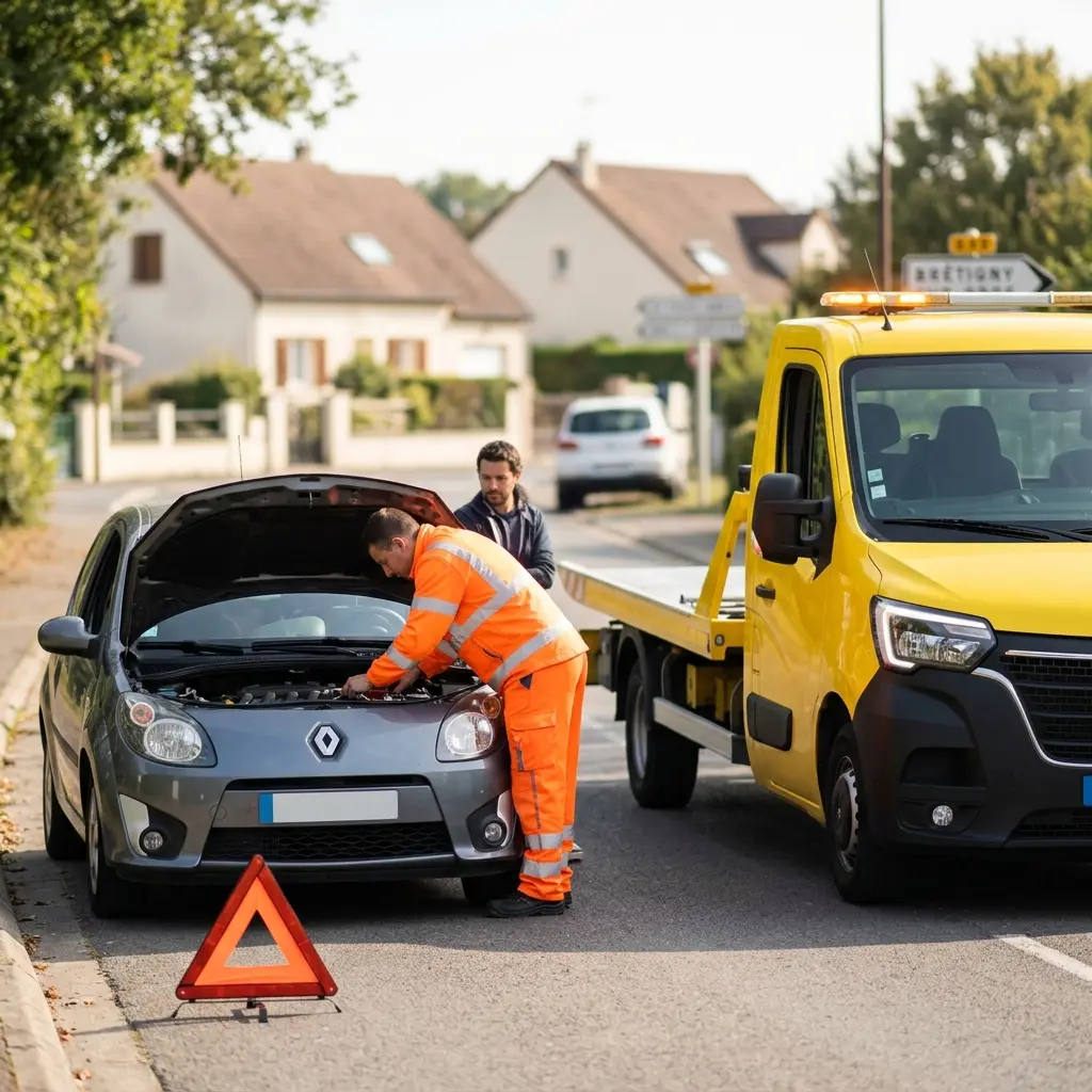 Comment se déroule l'intervention à Brétigny-sur-Orge ?