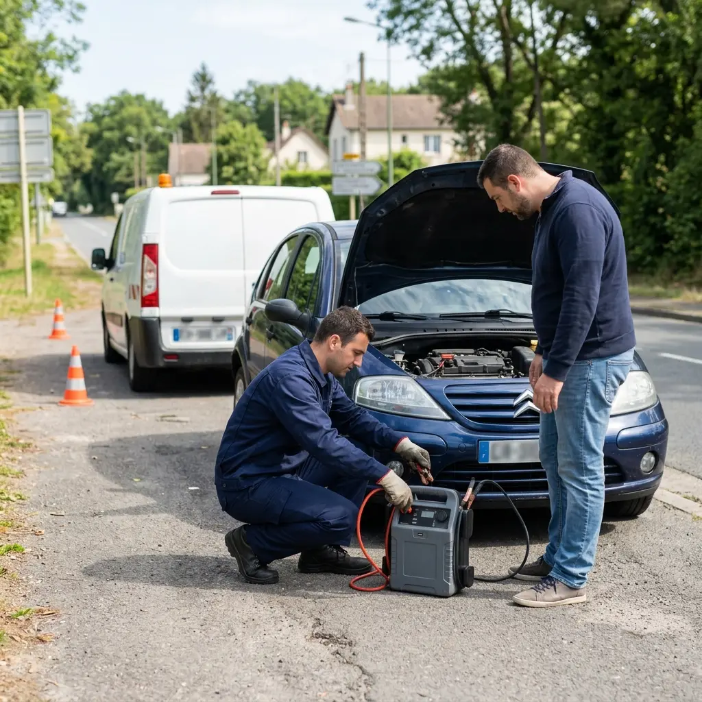 Comment réagir correctement en attendant votre dépanneur voiture