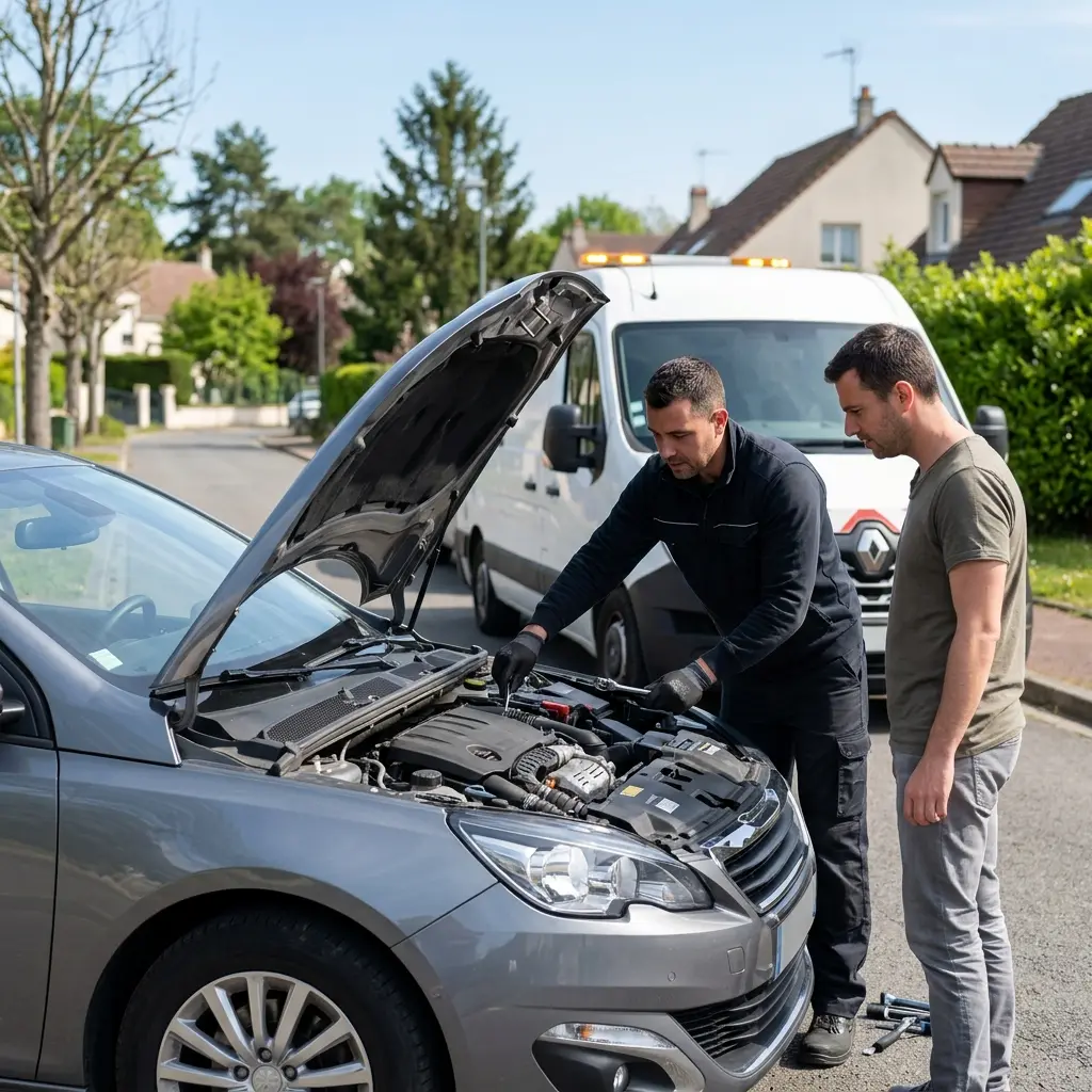 Les gestes essentiels en cas de panne à Mennecy