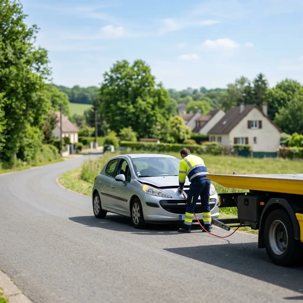 Comment se déroule l'intervention de dépannage à Bièvres ?