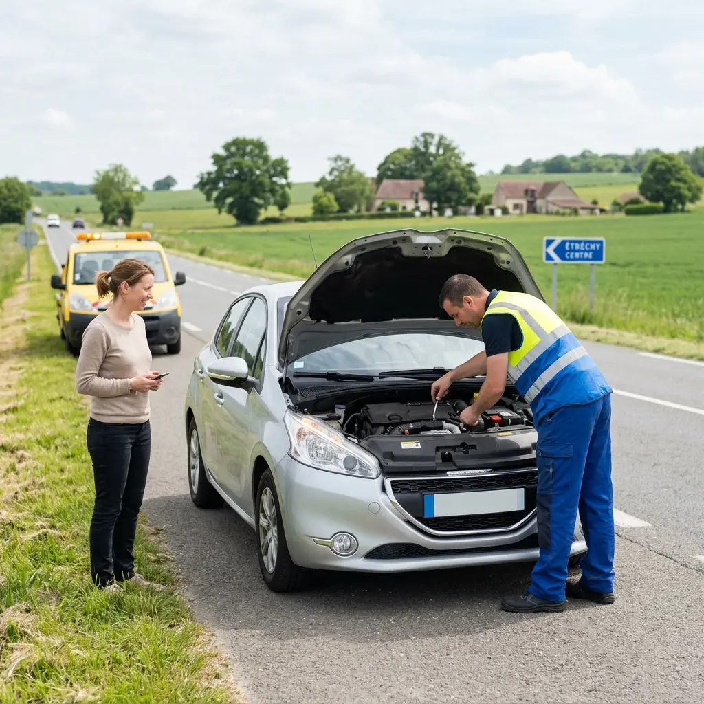 Comment réagir correctement en attendant votre dépanneur voiture