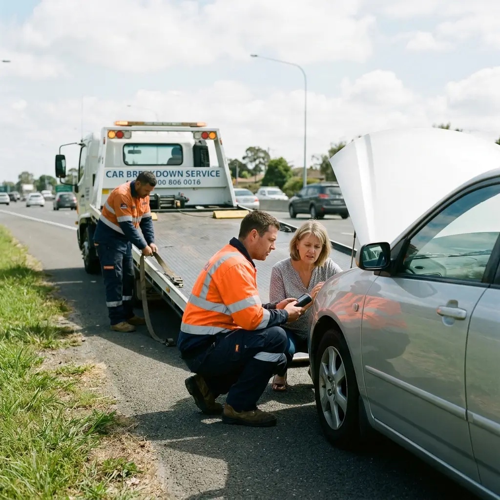 Comment se déroule l'intervention d'un dépanneur voiture au Mérévillois ?