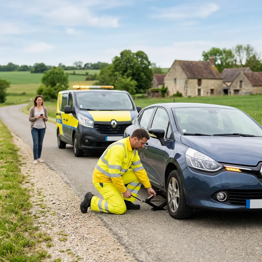 La méthode de dépannage auto et remorquage à Pussay