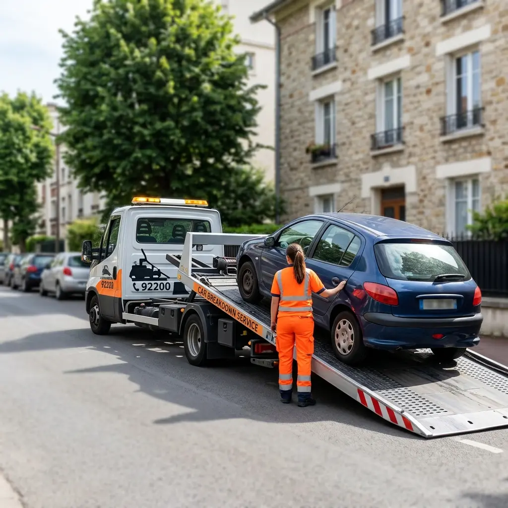 Comment se déroule l'intervention à Neuilly-sur-Seine ?