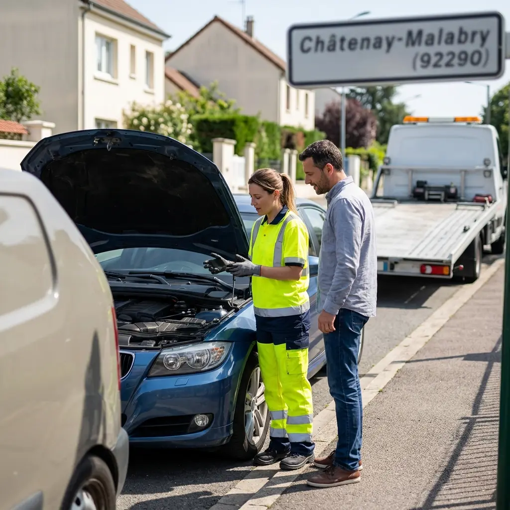Comment se déroule l'intervention à Châtenay-Malabry ?