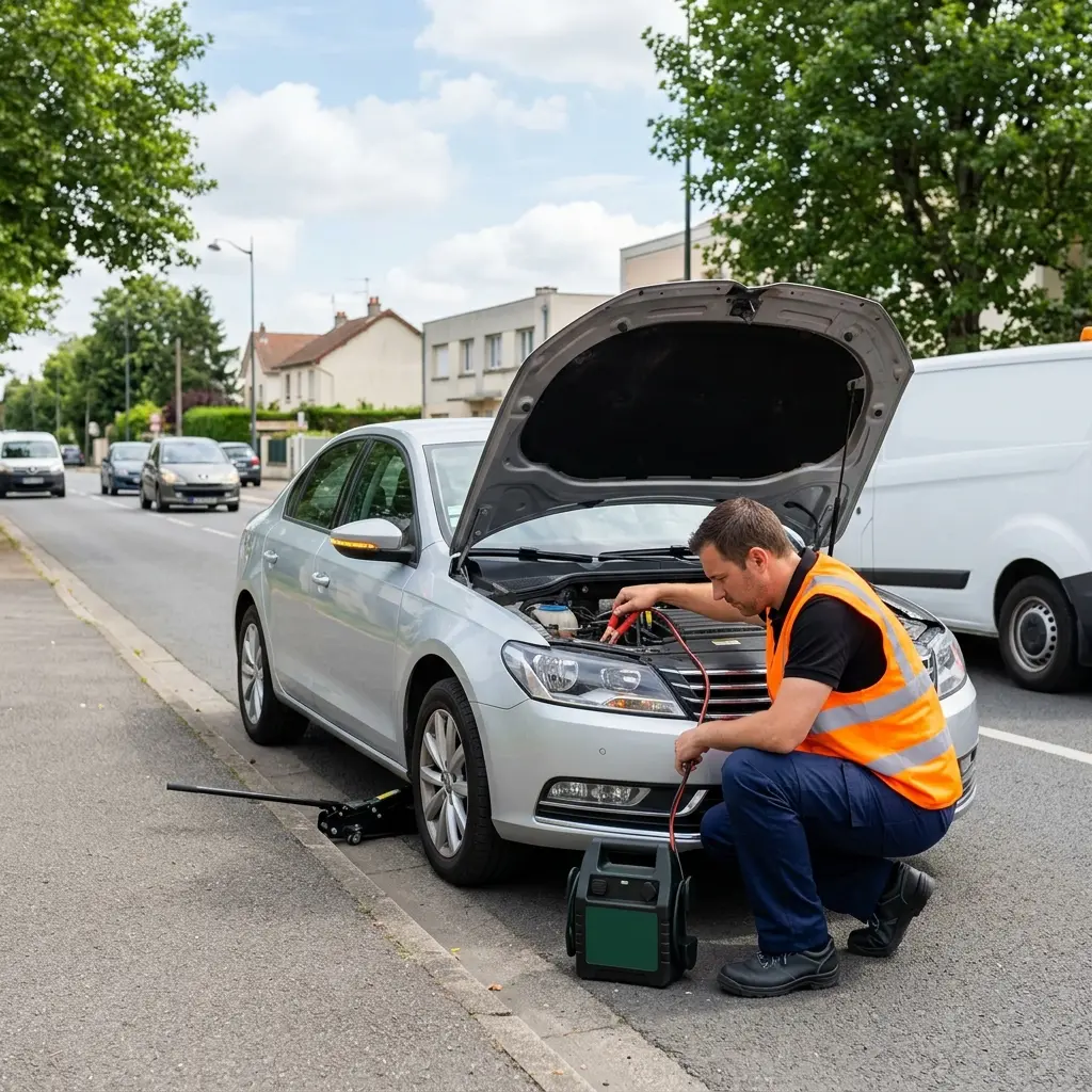 Dépanneur voiture Villeneuve-la-Garenne (92390)