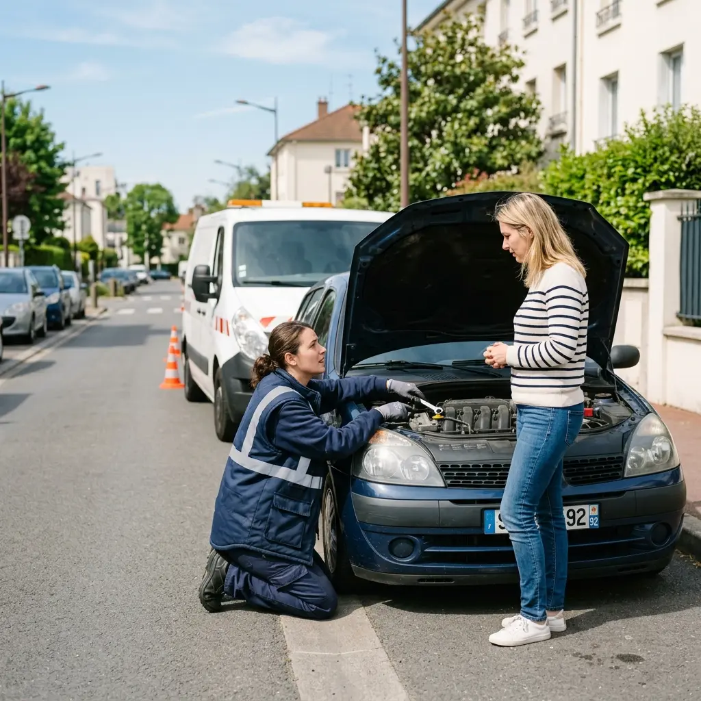 Comment se déroule l'intervention à Colombes ?