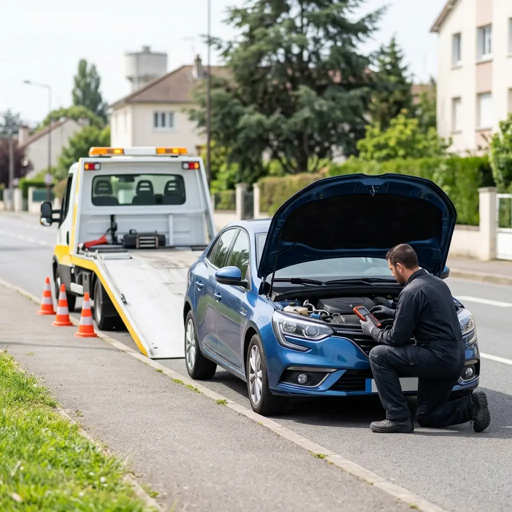 Adopter les bons gestes avant l'arrivée du dépanneur