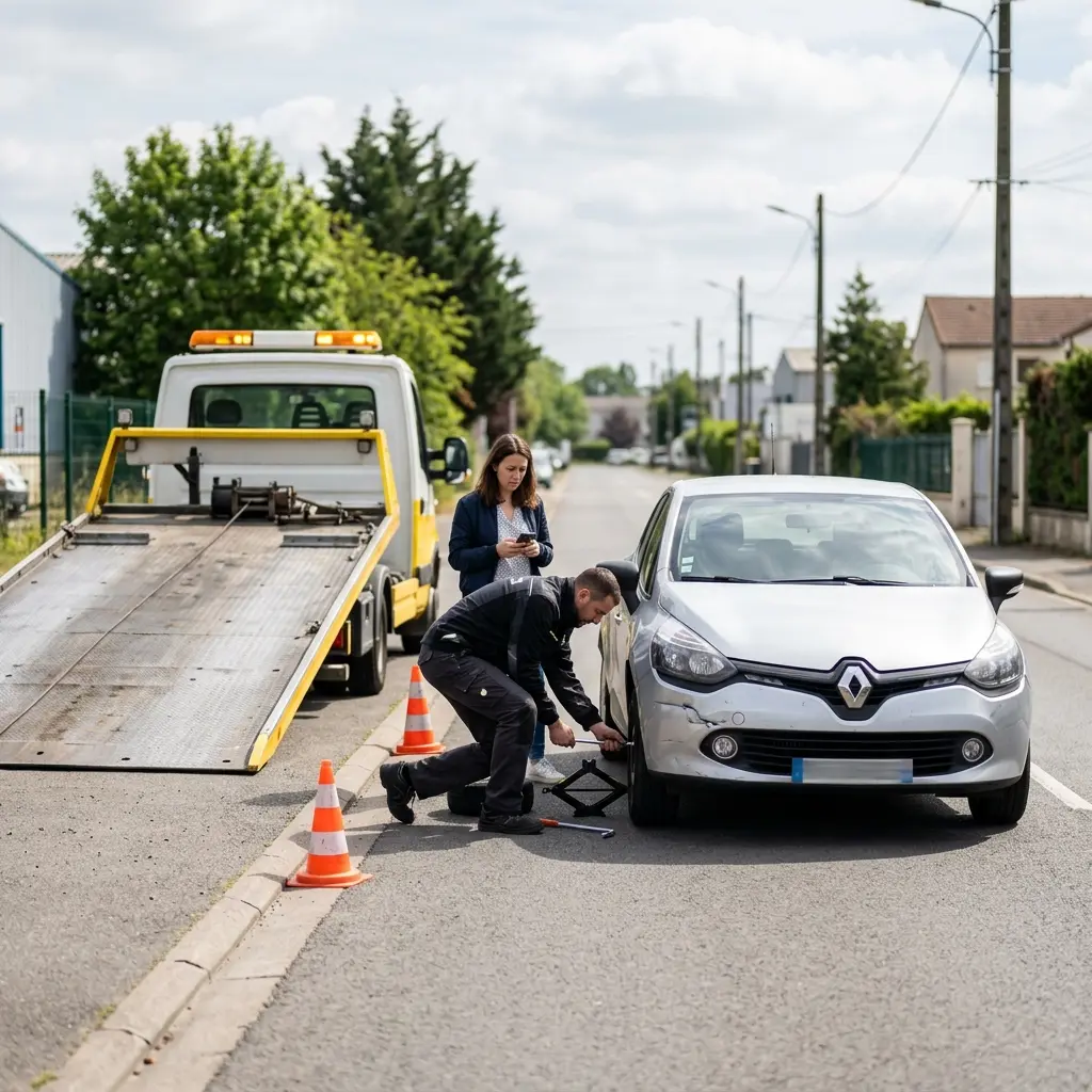 Comment se déroule l'intervention d'un dépanneur à Villeneuve-Saint-Georges ?