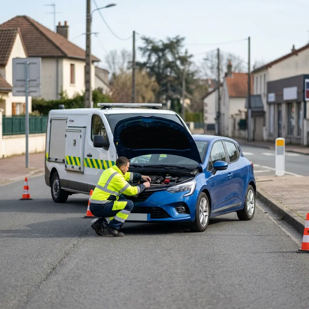 Précautions lors d'une panne auto