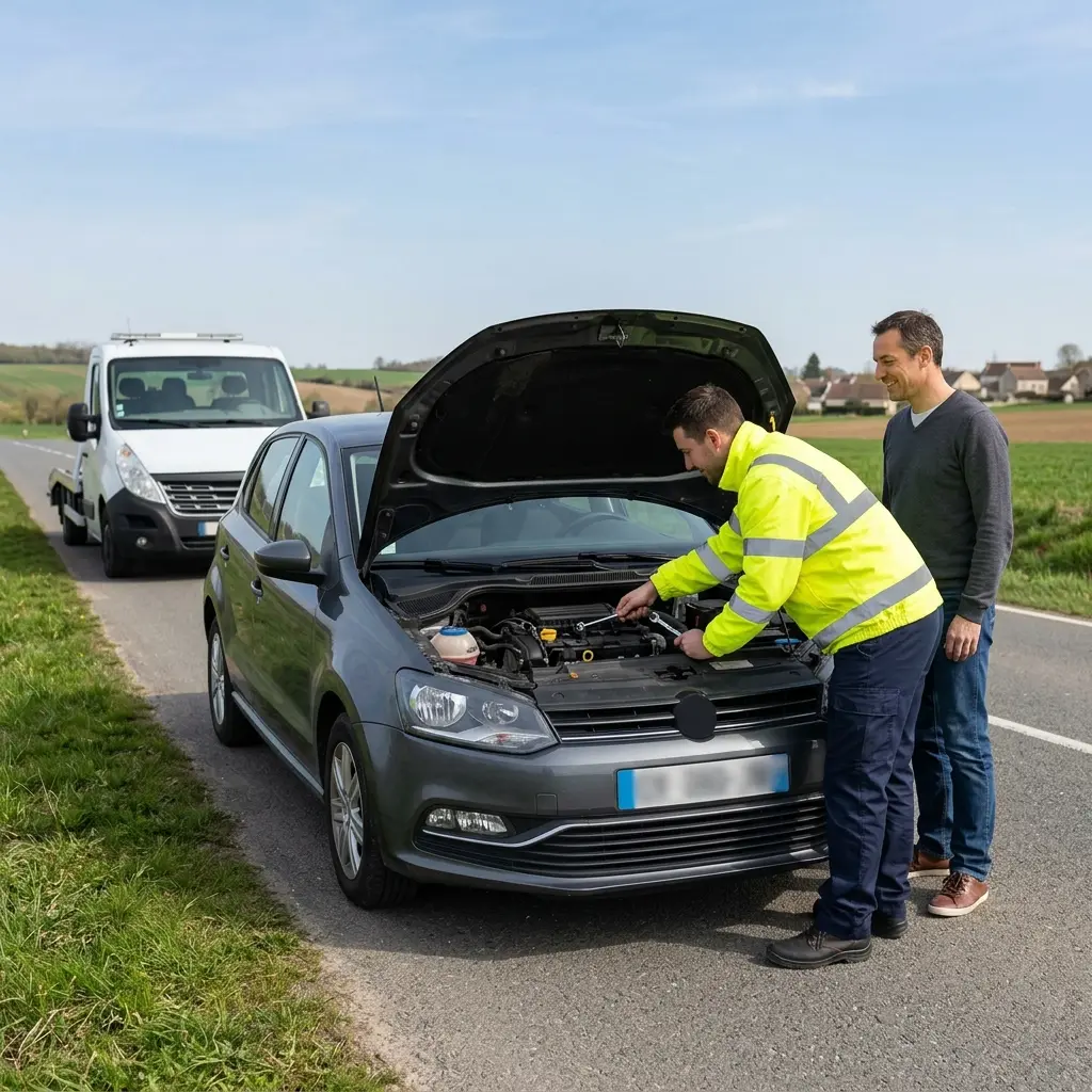 Bons réflexes lors d’une panne à Luzarches