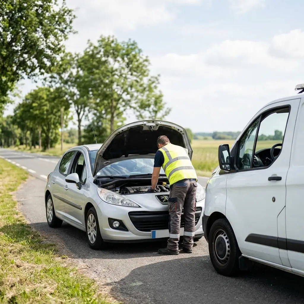 Précautions lors d'une panne de véhicule