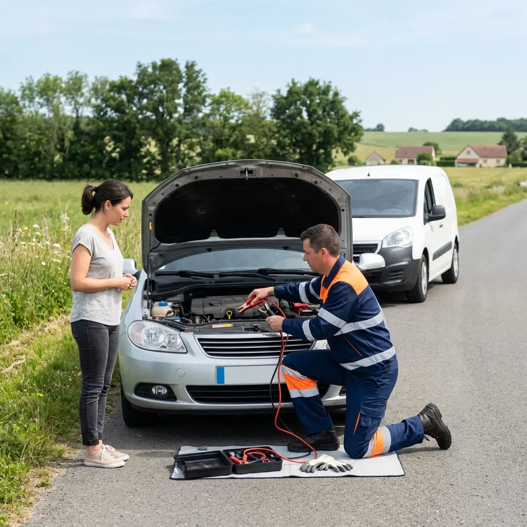 Dépanneur voiture Puiseux-en-France (95380)